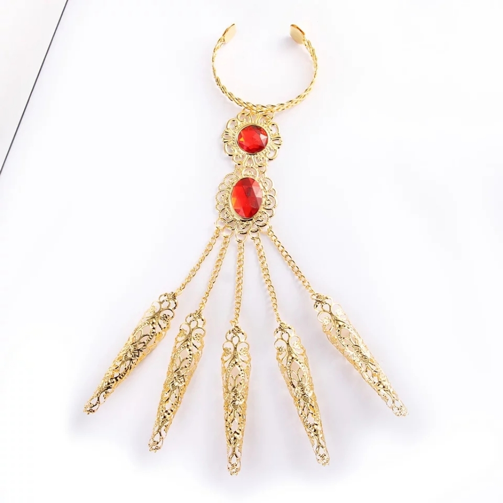 Golden fingers bracelet